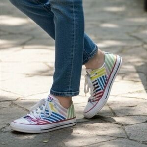 Converse Women's Multicolor Striped Sneakers